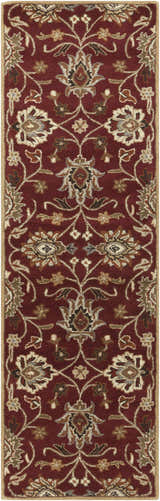 Made to Order Custom Size Conesus Hand Tufted Red 1061 Area Rug
