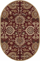 Made to Order Custom Size Conesus Hand Tufted Red 1061 Area Rug