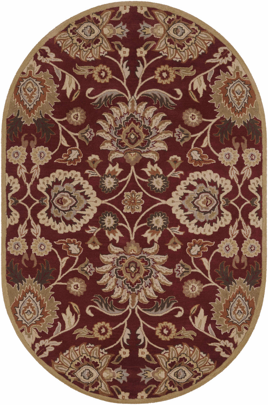 Made to Order Custom Size Conesus Hand Tufted Red 1061 Area Rug