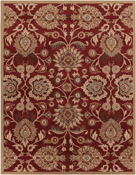 Made to Order Custom Size Conesus Hand Tufted Red 1061 Area Rug