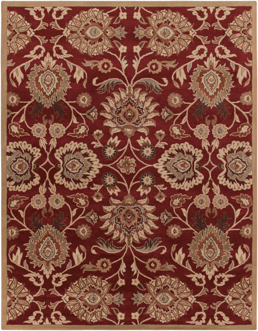 Made to Order Custom Size Conesus Hand Tufted Red 1061 Area Rug