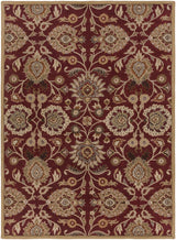 Made to Order Custom Size Conesus Hand Tufted Red 1061 Area Rug