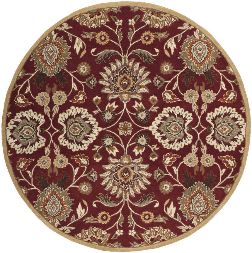 Made to Order Custom Size Conesus Hand Tufted Red 1061 Area Rug