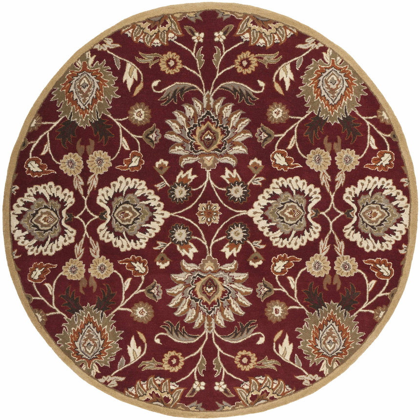 Made to Order Custom Size Conesus Hand Tufted Red 1061 Area Rug