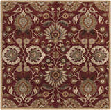 Made to Order Custom Size Conesus Hand Tufted Red 1061 Area Rug