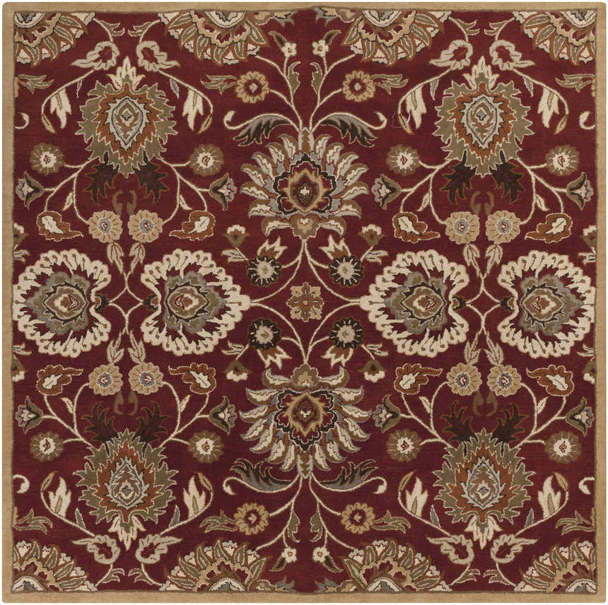 Made to Order Custom Size Conesus Hand Tufted Red 1061 Area Rug