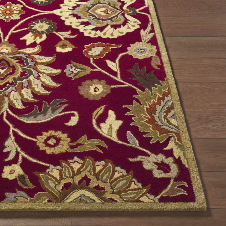 Made to Order Custom Size Conesus Hand Tufted Red 1061 Area Rug