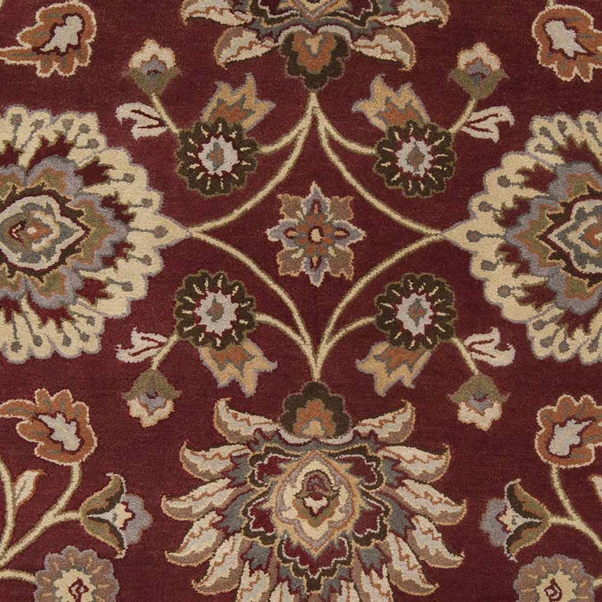 Sample Conesus Red 1061 Hand Tufted Wool Rug