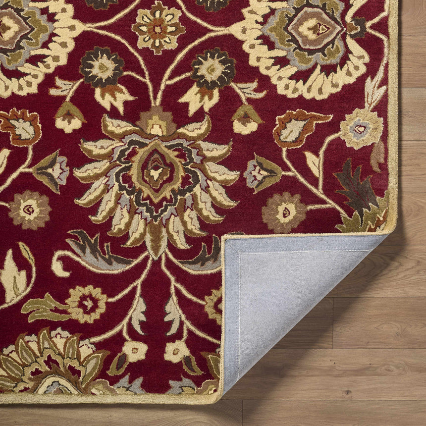 Made to Order Custom Size Conesus Hand Tufted Red 1061 Area Rug