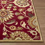 Made to Order Custom Size Conesus Hand Tufted Red 1061 Area Rug