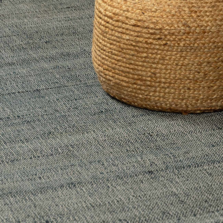 Maxim Blue-Gray Jute Rug