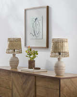 Mendrisio Gray Table Lamp