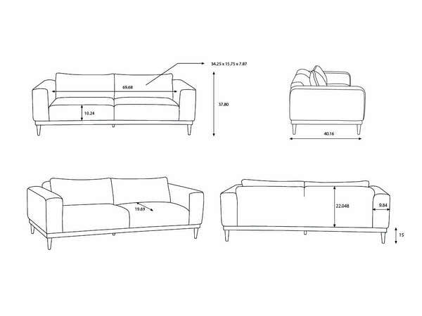 Malynivka Sofa - Clearance