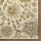 Mack Floral Wool Area Carpet