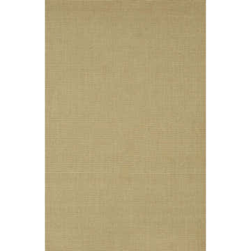 Close-up of Dalyn Monaco Sisal MC100 Honey Area Rug. Hand-loomed wool and cotton rug in a warm yellow color.