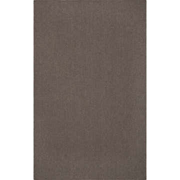 Close-up of the hand-loomed Dalyn Monaco Sisal MC200 Charcoal Area Rug, featuring a taupe herringbone pattern.