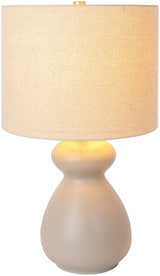 Mallapuram Gray Table Lamp - Clearance