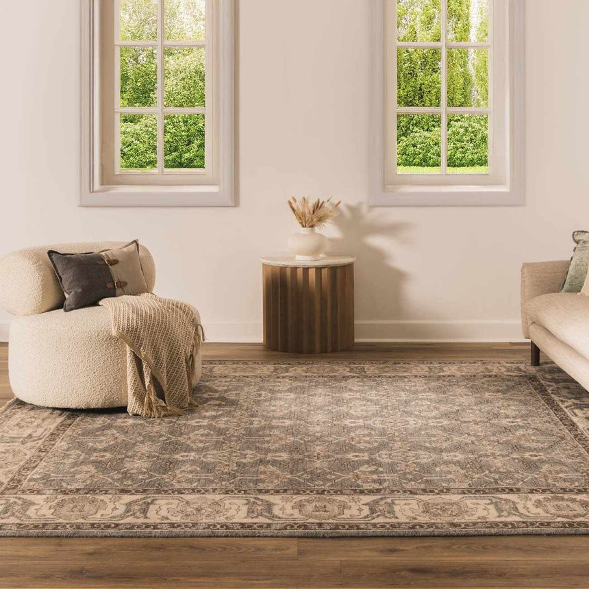 McLeod Persian Style Faux Silk Rug