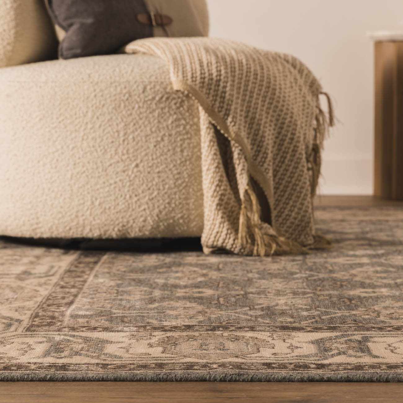 McLeod Persian Style Faux Silk Rug