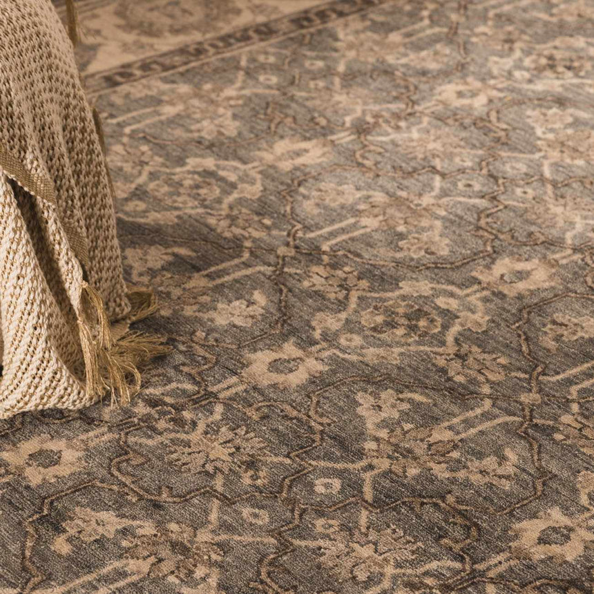 McLeod Persian Style Faux Silk Rug