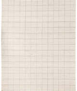 Made to Order Custom Size Nissa Cream Checkered Area Rug
