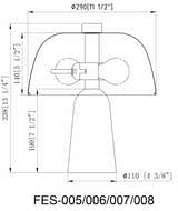 Enriquillo Black Table Lamp