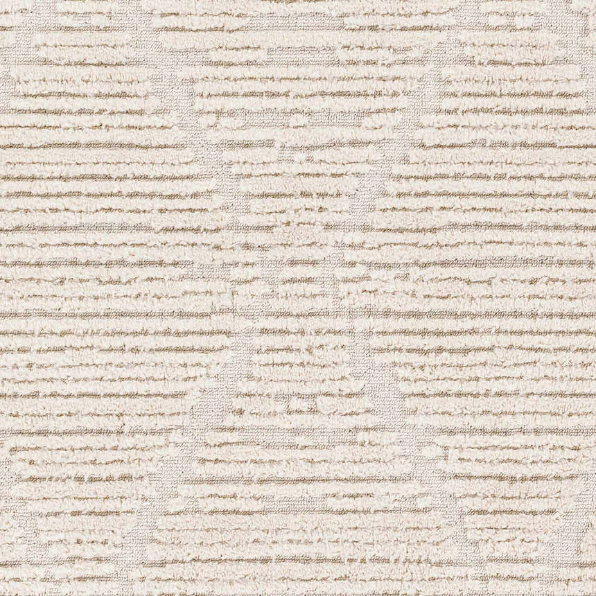 Sample Mengen High/Low Pile Rug with Tassels - Clearance