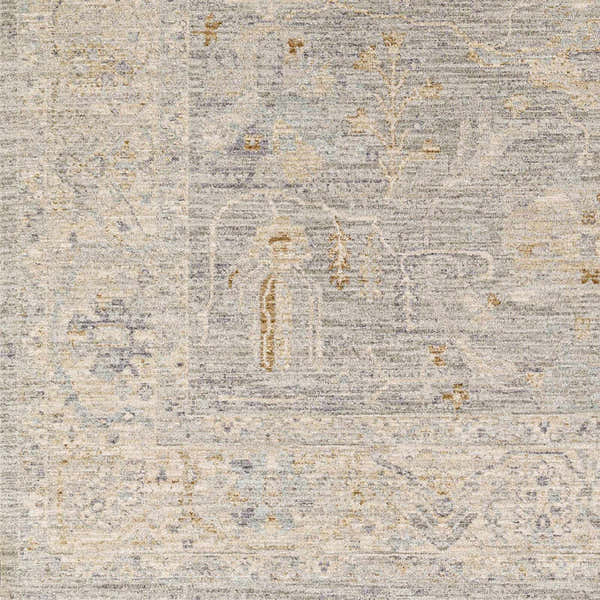 Sample Merv Beige Neutral Thick Luxe Statement Rug