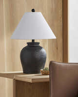 Mistelbach Black Table Lamp