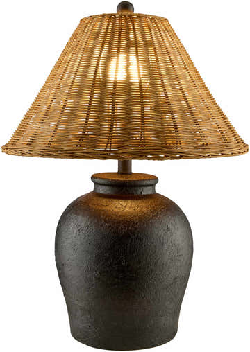 Mistelbach Straw Table Lamp