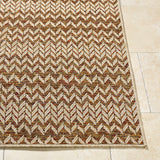 Alazne Burnt Orange Area Rug