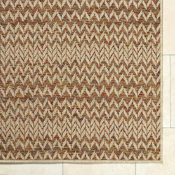 Sample Alazne Burnt Orange Area Rug
