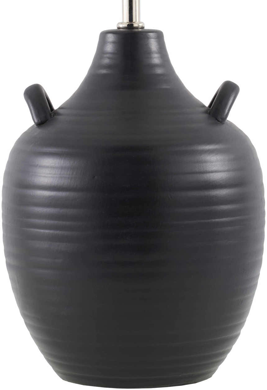 Marostica Black & Cream Ceramic Table Lamp