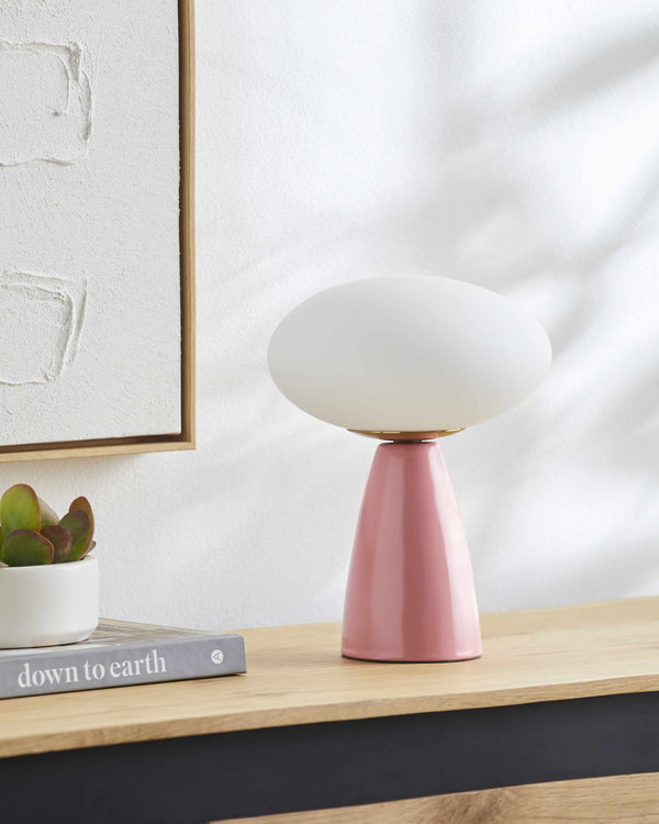 Montamarta Pink Contemporary Table Lamp