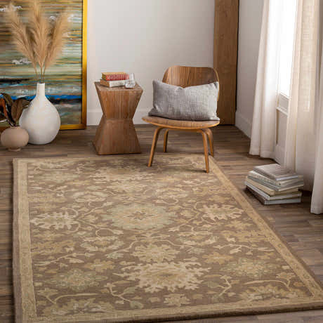 Made to Order Custom Size Hazen Hand Tufted Beige 1149 Area Rug
