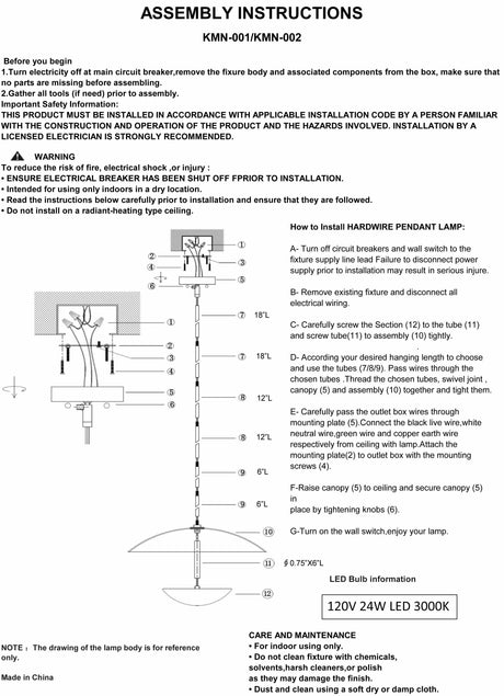 Montelongo Metallic - Brass Pendant