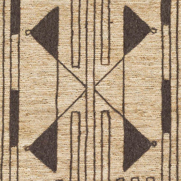 Sample Millis Hand Knotted Jute Area Rug - Clearance
