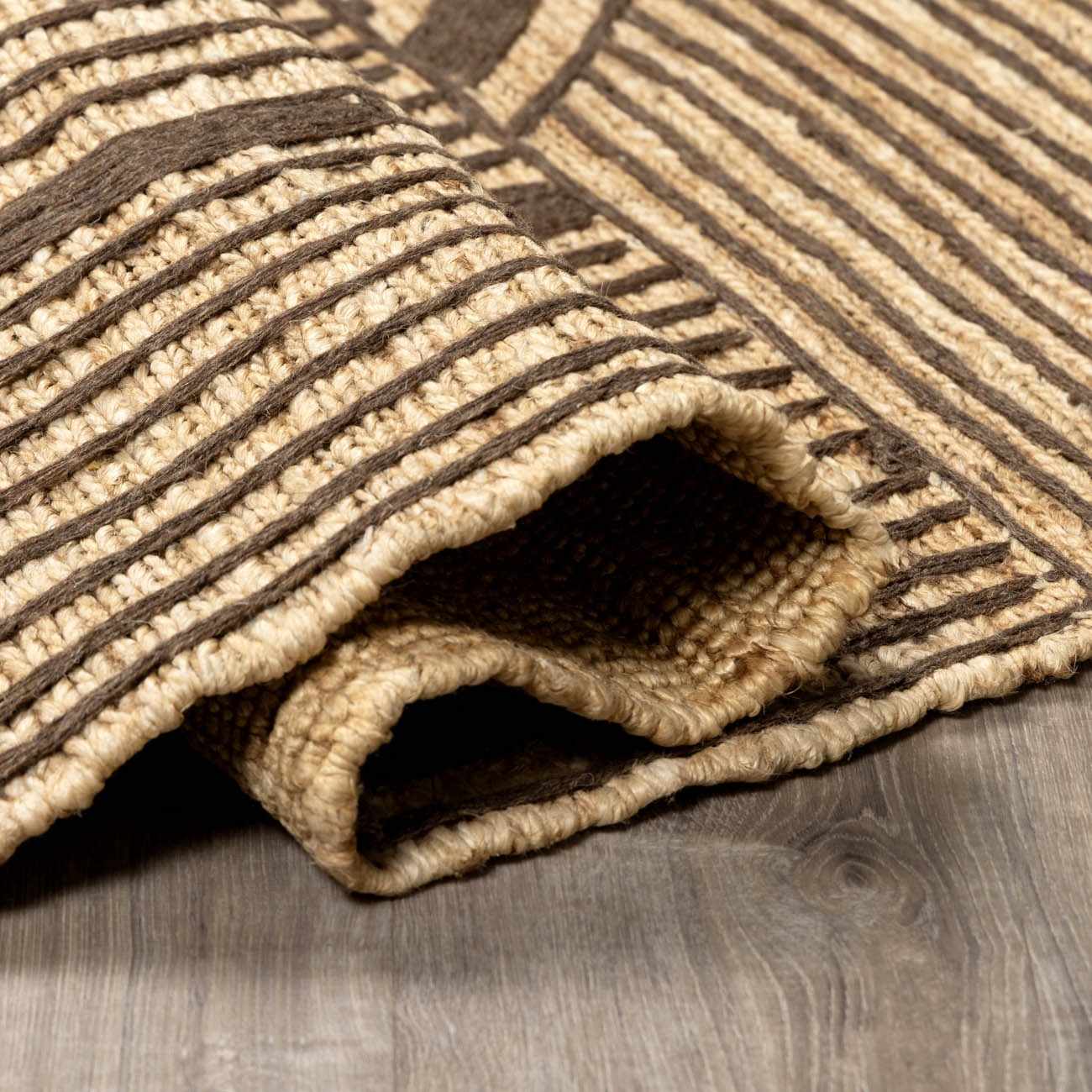 Millis Hand Knotted Jute Area Rug