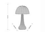 Magugnano Peach Table Lamp