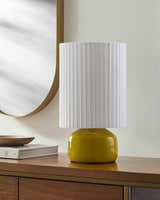 Manzaneda Yellow Table Lamp