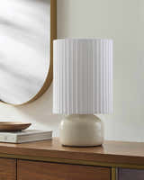 Manzaneda White Table Lamp