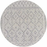 Maunawili Blue Detailed Gray Rug - Clearance