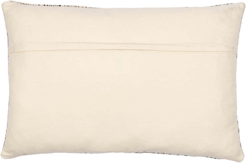 Moosic Beige Geometric Lumbar Pillow - Clearance