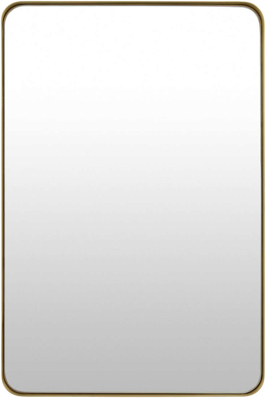 Tubii Gold Mirror with Iron Base