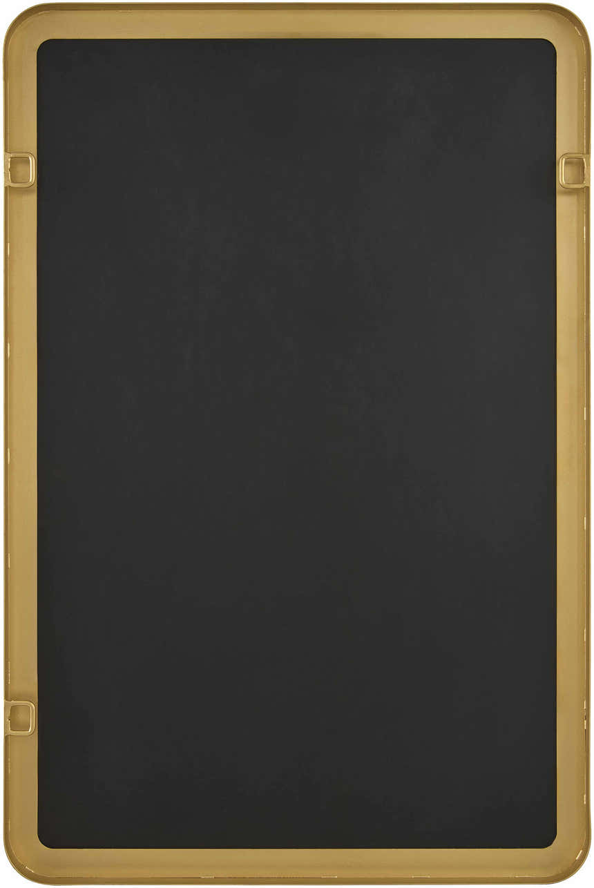 Tubii Gold Mirror with Iron Base