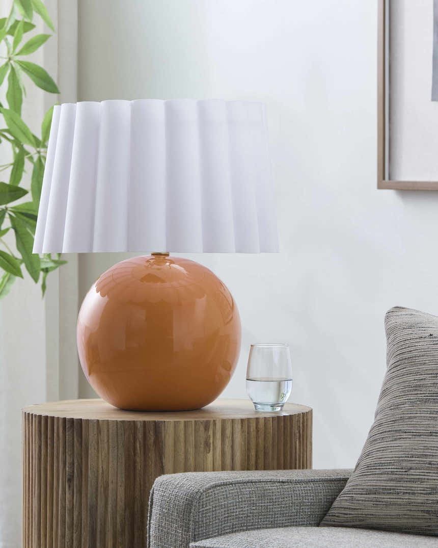 Muromtsevo Orange Table Lamp
