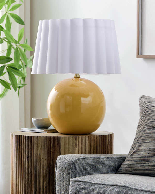 Muromtsevo Yellow Table Lamp