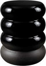 Makumbako Black Outdoor End Table