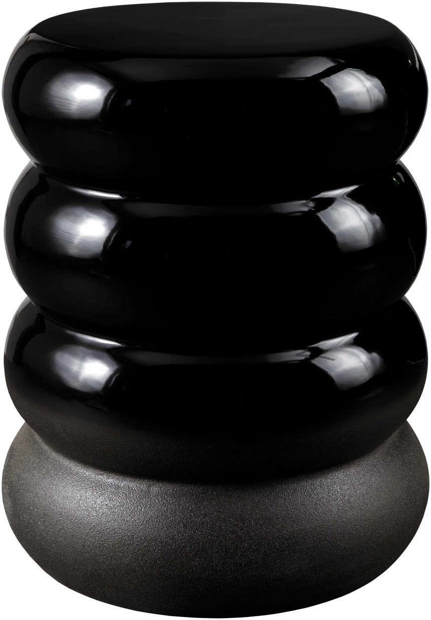 Makumbako Black Outdoor End Table
