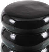 Makumbako Black Outdoor End Table